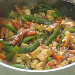 Indonesian Sweet and Sour Tofu With Vegetables