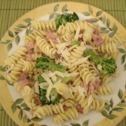 Pasta With Broccoli, Crispy Prosciutto, and Toasted Breadcrumbs