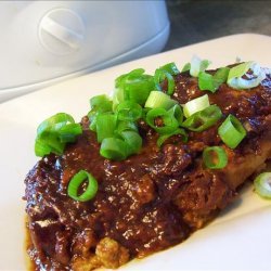 Peanut Butter and Ginger Chicken in a Crock Pot