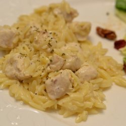 Greek Chicken and Orzo