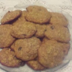 Gluten Free Vegan Sugar Free Oatmeal Cookies