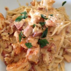 Cajun Shrimp Alfredo