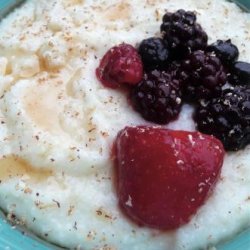 Creamy Sweet Breakfast Grits