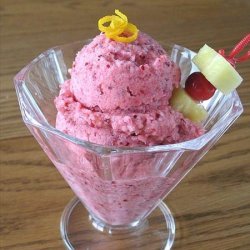 Cranberry Pineapple Sorbet