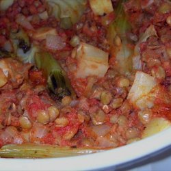 Lentil and Potato Casserole