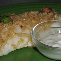 Sour Cream & Onion Baked Fish