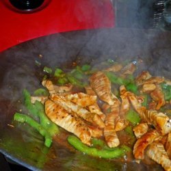 Pork and Peppers Stir Fry