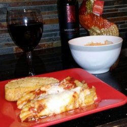 Easy, Stuffed Manicotti