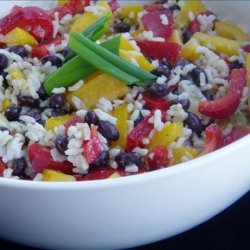 Caribbean Rice and Black Bean Salad