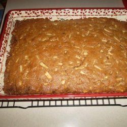 Whole Wheat  Apple Cake