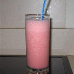 Strawberry Nesquik Fruity Frosty Smoothie