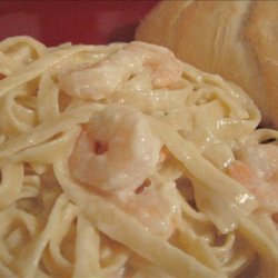 Creamy Shrimp Fettuccine