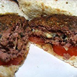 Italian-Stuffed Burgers