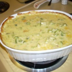 Broccoli Casserole and Rice