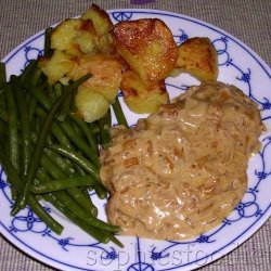 Fillet of Pork with Mustard Cream