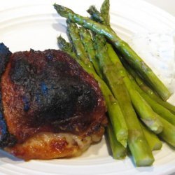 Chicken Baked With Orange Spiced Harissa Sauce