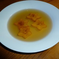 Broiled Star Fruit in Ginger