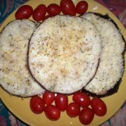 Oven Baked Panko Breaded Eggplant