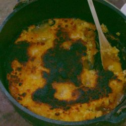 Dutch Oven Campfire Cobbler