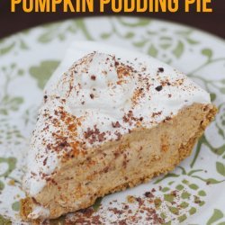Pumpkin Pie Pudding - Low Fat