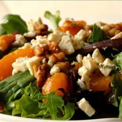 Toasted Walnut Salad With Mandarin Oranges and Gorgonzola Cheese