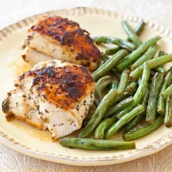 Dijon Chicken and Green Beans