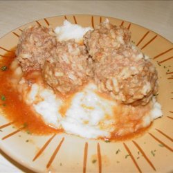 Aunt Becky's Porcupine Meatballs