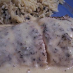 Quick Chicken With Gouda Gravy