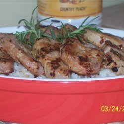 Orange Rosemary  Grilled Pork Tenderloin