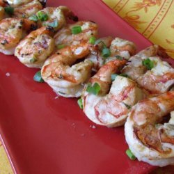 Shrimp in a Spicy, Ginger, Garlic  Marinade