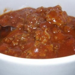 Sausage Onion Chili