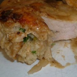 Apple Stuffed Pork Chops