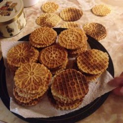 Belgian Lukken waffle cookies