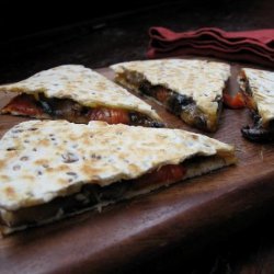 Roasted Chili and Portabello Quesadillas