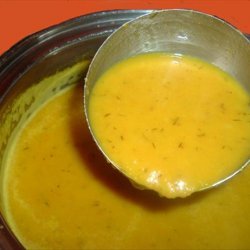 Carrot Dill Velvet Soup