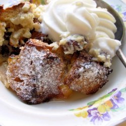 Vanilla and Cinnamon Challah Bread Pudding (Jewish)