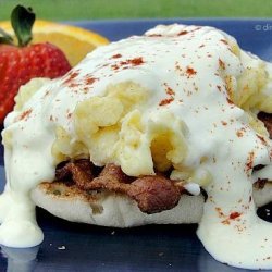 Eggs Benedict With Mock Hollandaise Sauce