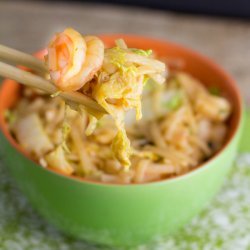 Spicy Shrimp and Noodles