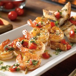 Skewered Garlic Shrimp