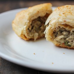 Creamy Mushroom Strudel