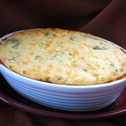 Leftover Chili With Cornbread Topping