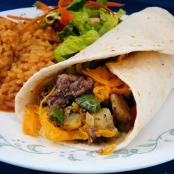 Easy Meat Burritos