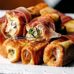 Toasted Mushroom Roll-ups