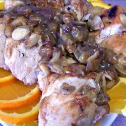 Orange Chicken with Almonds