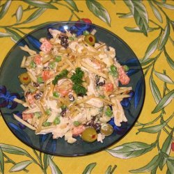 Brazilian Chicken Salad Aka Salpicao Especial De Galinha