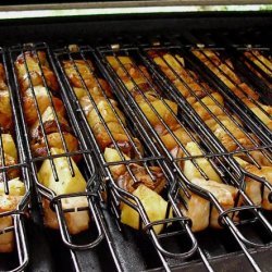 Grilled Chicken & Pineapple Skewers