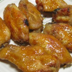 Sweet Gingered Chicken Wings