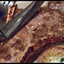 Broiled Steak with Shallot Butter