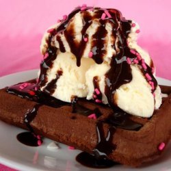 Waffle Chocolate Cake