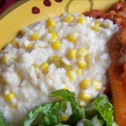 Quick Mexican Corn Risotto